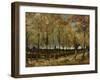 Poplars, 1885-Vincent van Gogh-Framed Giclee Print