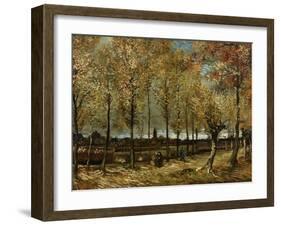 Poplars, 1885-Vincent van Gogh-Framed Giclee Print