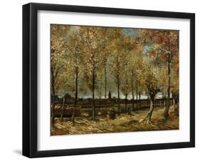 Poplars, 1885-Vincent van Gogh-Framed Giclee Print