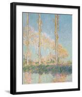 Poplars, 1891-Claude Monet-Framed Premium Giclee Print