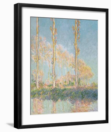 Poplars, 1891-Claude Monet-Framed Premium Giclee Print