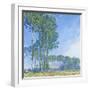 Poplars, 1891-Claude Monet-Framed Giclee Print