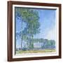 Poplars, 1891-Claude Monet-Framed Giclee Print