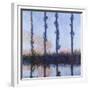 Poplars (1891)-Claude Monet-Framed Giclee Print