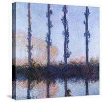 Poplars (1891)-Claude Monet-Stretched Canvas