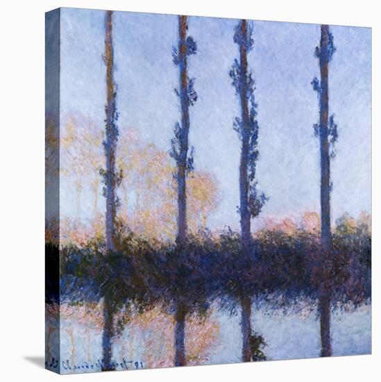 Poplars (1891)-Claude Monet-Stretched Canvas