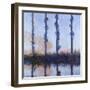 Poplars (1891)-Claude Monet-Framed Giclee Print