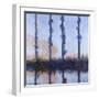 Poplars (1891)-Claude Monet-Framed Giclee Print