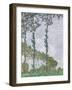 Poplars, 1891-Claude Monet-Framed Giclee Print