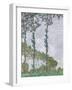 Poplars, 1891-Claude Monet-Framed Giclee Print