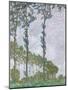 Poplars, 1891-Claude Monet-Mounted Giclee Print