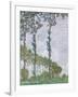 Poplars, 1891-Claude Monet-Framed Giclee Print