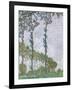 Poplars, 1891-Claude Monet-Framed Giclee Print