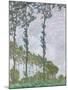 Poplars, 1891-Claude Monet-Mounted Giclee Print