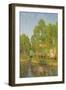 Poplars at Montreuil, 1890-Philip Wilson Steer-Framed Giclee Print