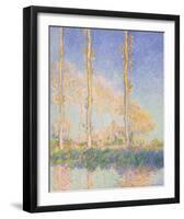 Poplars (Autumn), 1891-Claude Monet-Framed Giclee Print