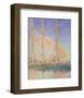 Poplars (Autumn), 1891-Claude Monet-Framed Art Print