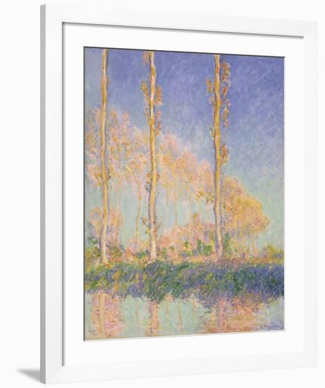 Poplars (Autumn), 1891-Claude Monet-Framed Art Print