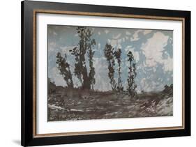 Poplars, c1839-1916, (1924)-Henri-Joseph Harpignies-Framed Giclee Print