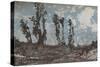 Poplars, c1839-1916, (1924)-Henri-Joseph Harpignies-Stretched Canvas