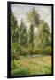 Poplars, Éragny, 1895-Camille Pissarro-Framed Giclee Print