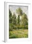 Poplars, Eragny-Camille Pissarro-Framed Art Print