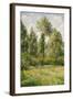 Poplars, Eragny-Camille Pissarro-Framed Art Print