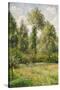 Poplars, Eragny-Camille Pissarro-Stretched Canvas