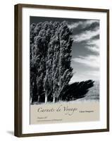 Poplars III-Chris Simpson-Framed Giclee Print