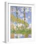 Poplars in the Sun, 1891-Claude Monet-Framed Premium Giclee Print