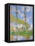 Poplars in the Sun, 1891-Claude Monet-Framed Stretched Canvas