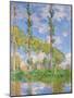 Poplars in the Sun, 1891-Claude Monet-Mounted Giclee Print