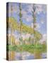 Poplars In The Sun-Claude Monet-Stretched Canvas