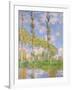 Poplars In The Sun-Claude Monet-Framed Giclee Print