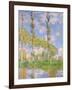 Poplars In The Sun-Claude Monet-Framed Giclee Print