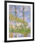 Poplars In The Sun-Claude Monet-Framed Giclee Print