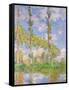 Poplars In The Sun-Claude Monet-Framed Stretched Canvas