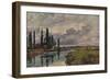 Poplars in the Thames Valley, c19th century, (1938)-Alfred William Parsons-Framed Giclee Print