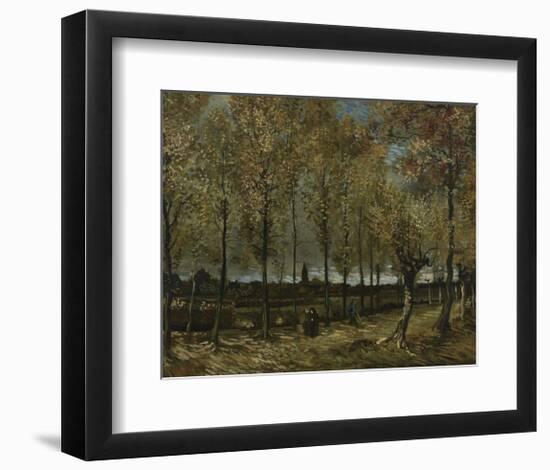 Poplars near Nuenen, 1885-Vincent van Gogh-Framed Art Print