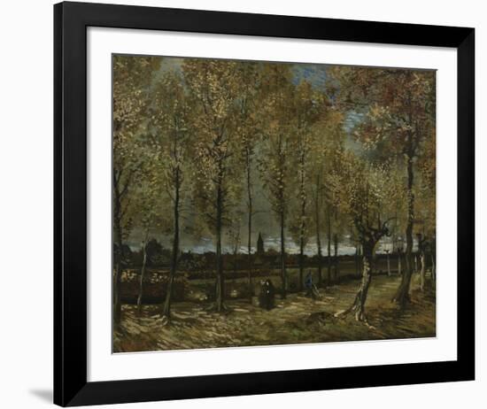 Poplars near Nuenen, 1885-Vincent van Gogh-Framed Art Print