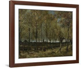 Poplars near Nuenen, 1885-Vincent van Gogh-Framed Art Print