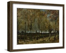 Poplars Near Nuenen, 1885-Vincent van Gogh-Framed Giclee Print