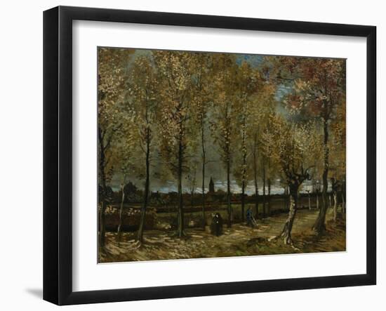Poplars Near Nuenen, 1885-Vincent van Gogh-Framed Giclee Print