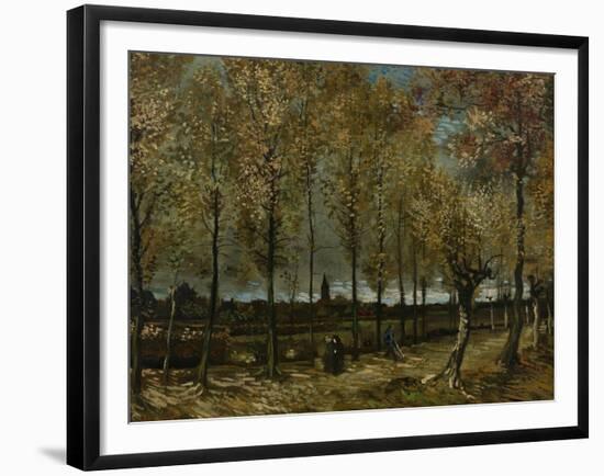 Poplars Near Nuenen, 1885-Vincent van Gogh-Framed Giclee Print