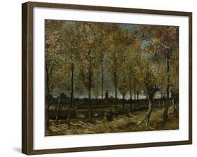 Poplars Near Nuenen, 1885-Vincent van Gogh-Framed Giclee Print