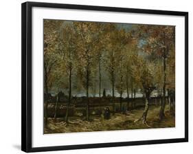 Poplars Near Nuenen, 1885-Vincent van Gogh-Framed Giclee Print