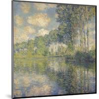 Poplars on the Epte, 1891-Claude Monet-Mounted Giclee Print