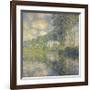 Poplars on the Epte, 1891-Claude Monet-Framed Giclee Print