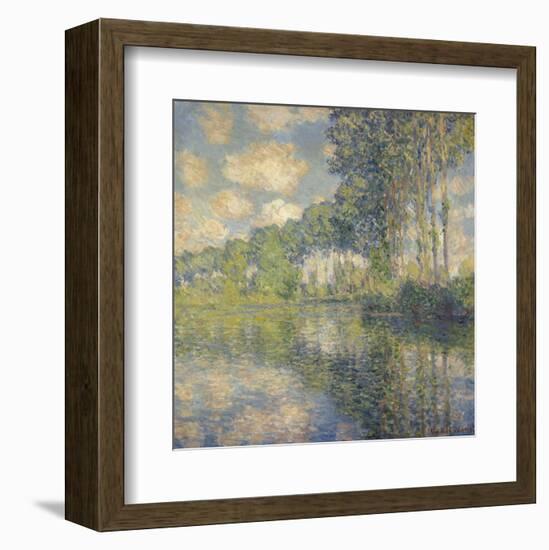 Poplars on the Epte, 1891-Claude Monet-Framed Art Print