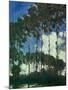 Poplars on the Epte, 1891-Claude Monet-Mounted Giclee Print